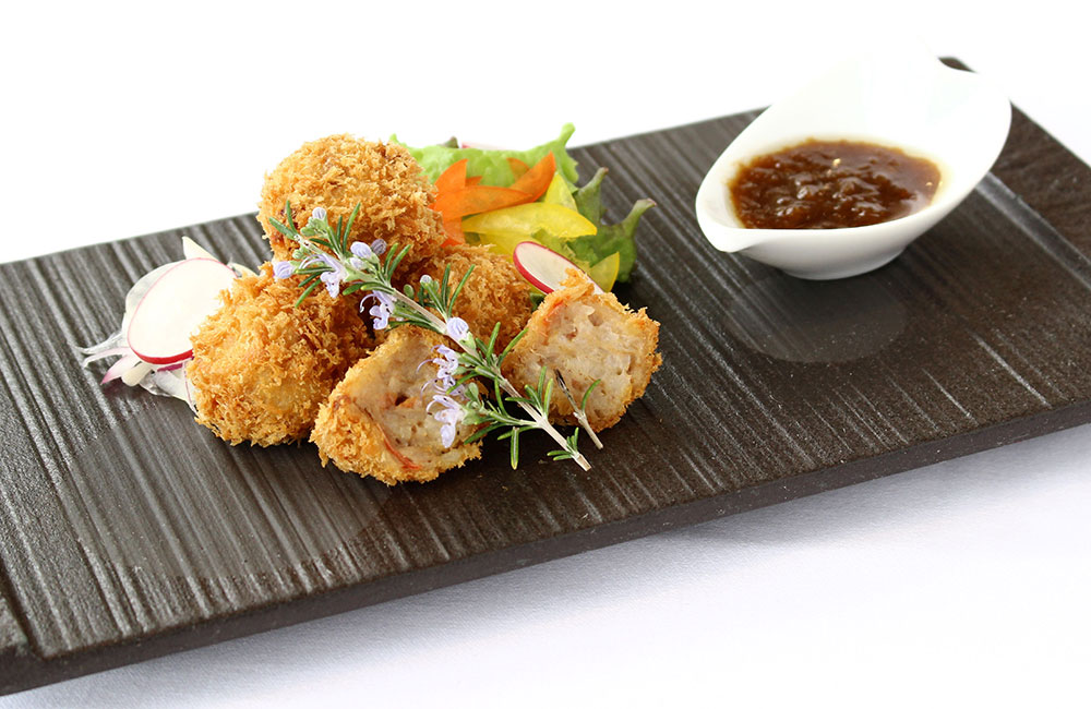 勝魚チーズリゾットのクロケット