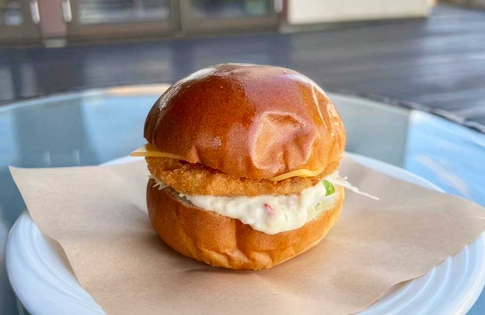 勝魚（カツオ）カツバーガー